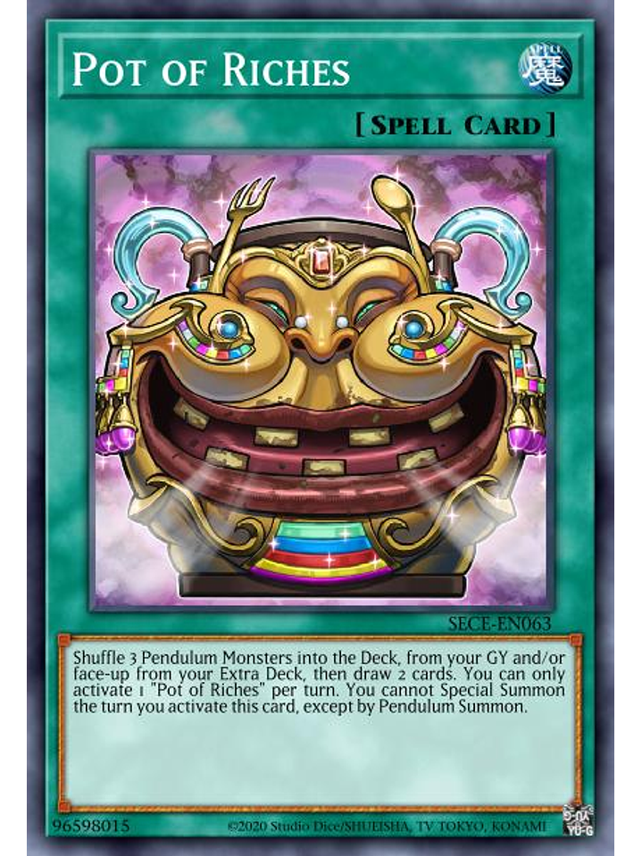 Pot of Riches - TBC1-EN005 - Ultra Rare 1