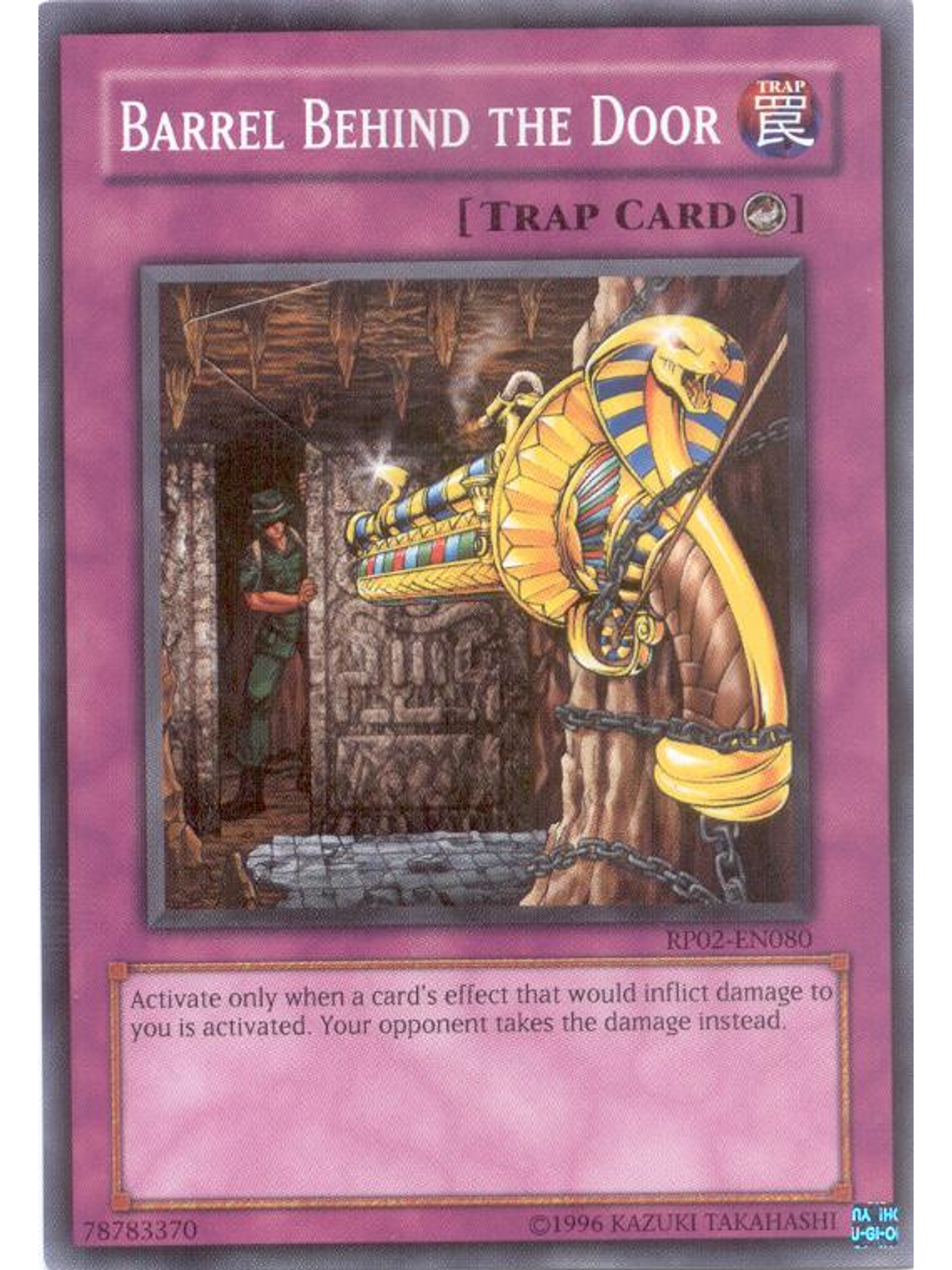 Barrel Behind the Door - SBC1-ENI20 - Common 1st Edition 1