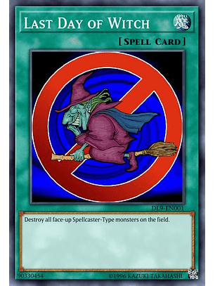 Last Day of Witch - SBC1-ENI17 - Common 1st Edition