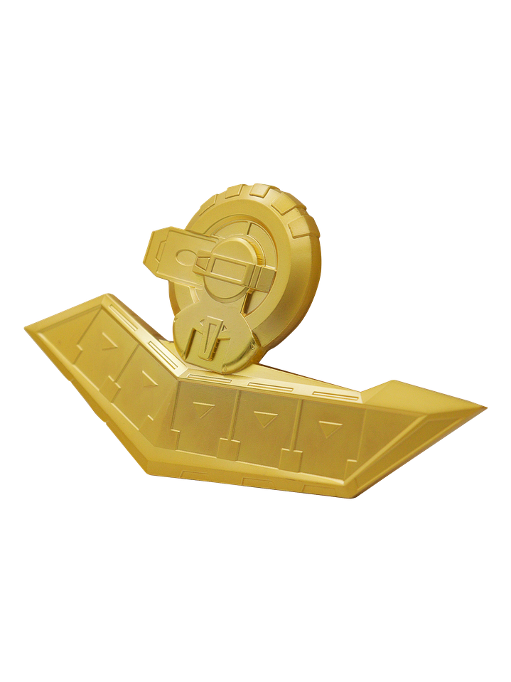 24K Gold Plated Duel Disk Mini Replica 1