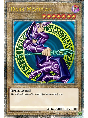 Dark Magician - TN23-EN001 - Quarter Century Secret Rare 1st Edition