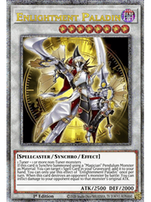 Enlightenment Paladin - TN23-EN010 - Quarter Century Secret Rare 1st Edition