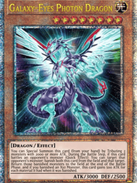 Galaxy-Eyes Photon Dragon - TN23-EN012 - Quarter Century Secret Rare 1st Edition