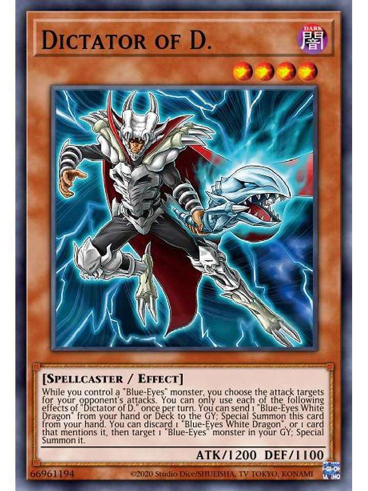 Dictator of D. - MP23-EN005 - Ultra Rare 1st Edition 1