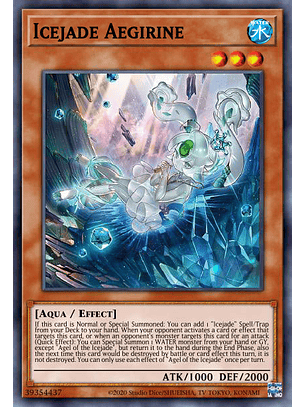 Icejade Aegirine - MP23-EN007 - Super Rare 1st Edition