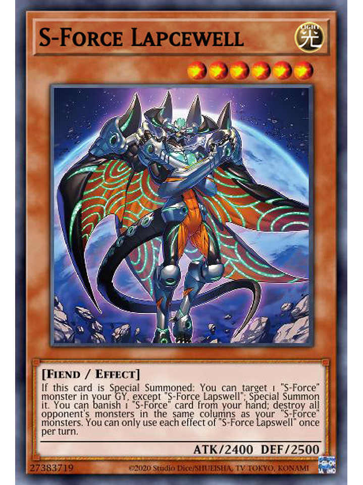 S-Force Lapcewell - MP23-EN012 - Ultra Rare 1st Edition 1