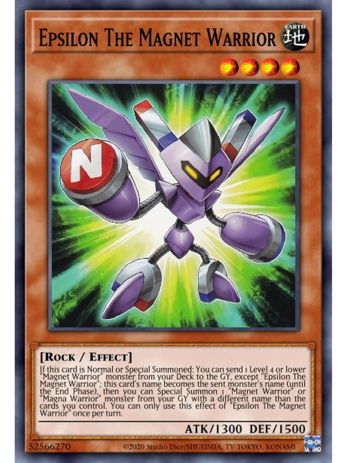 Epsilon The Magnet Warrior - MP23-EN014 - Rare 1st Edition 1