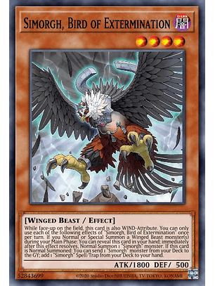 Simorgh, Bird of Perfection - MP23-EN016 - Ultra Rare 1st Edition