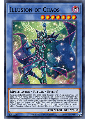 Illusion of Chaos - MP23-EN017 - Prismatic Secret Rare 1st Edition