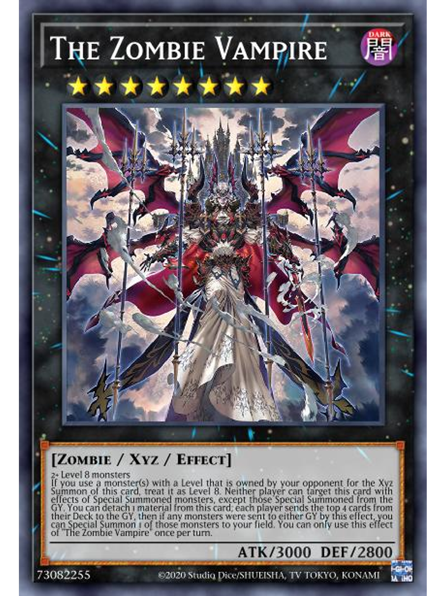 The Zombie Vampire - MP23-EN024 - Prismatic Secret Rare 1st Edition 1
