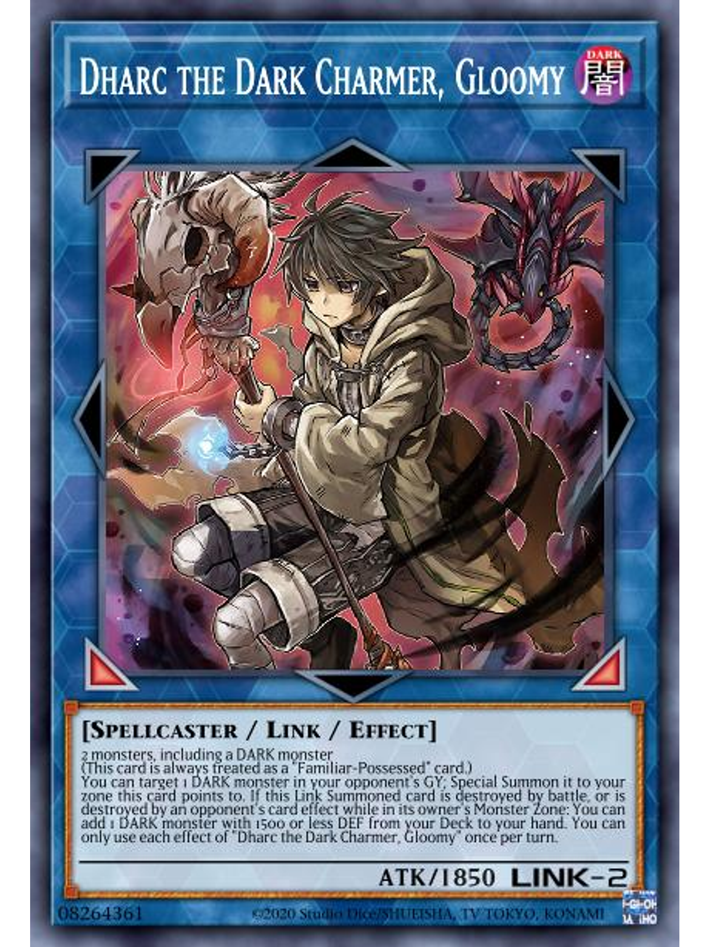Dharc the Dark Charmer, Gloomy - MP23-EN025 - Ultra Rare 1st Edition 1
