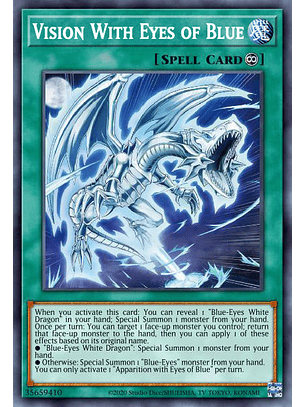 Vision with Eyes of Blue - MP23-EN026 - Prismatic Secret Rare 1st Edition