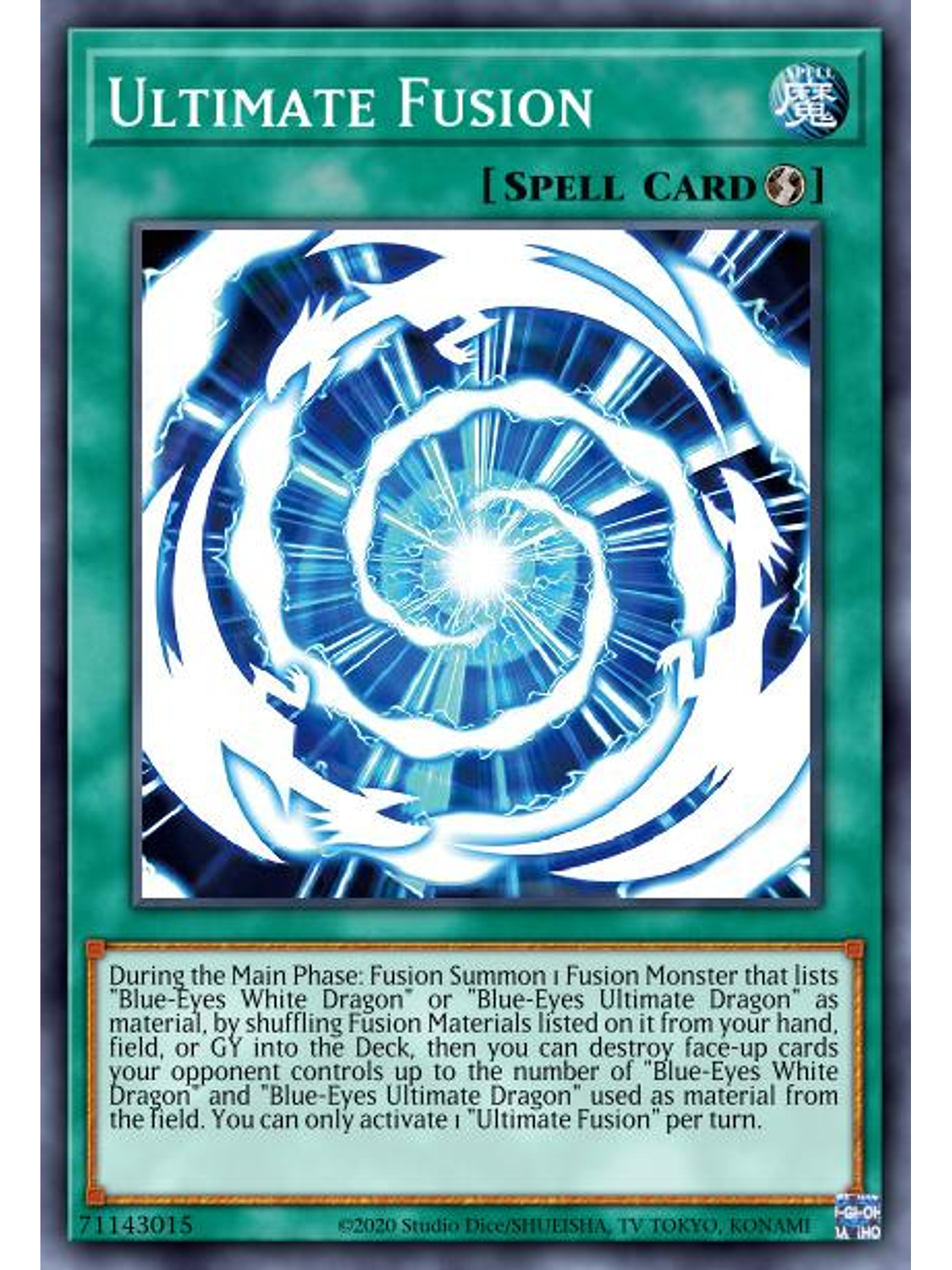 Ultimate Fusion - MP23-EN027 - Ultra Rare 1st Edition 1