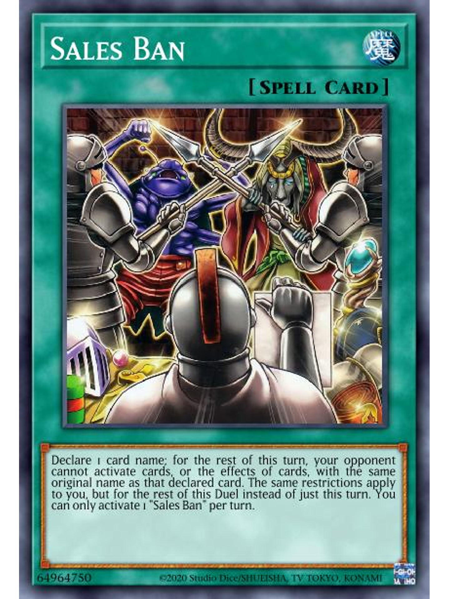 Sales Ban - MP23-EN035 - Super Rare 1st Edition 1