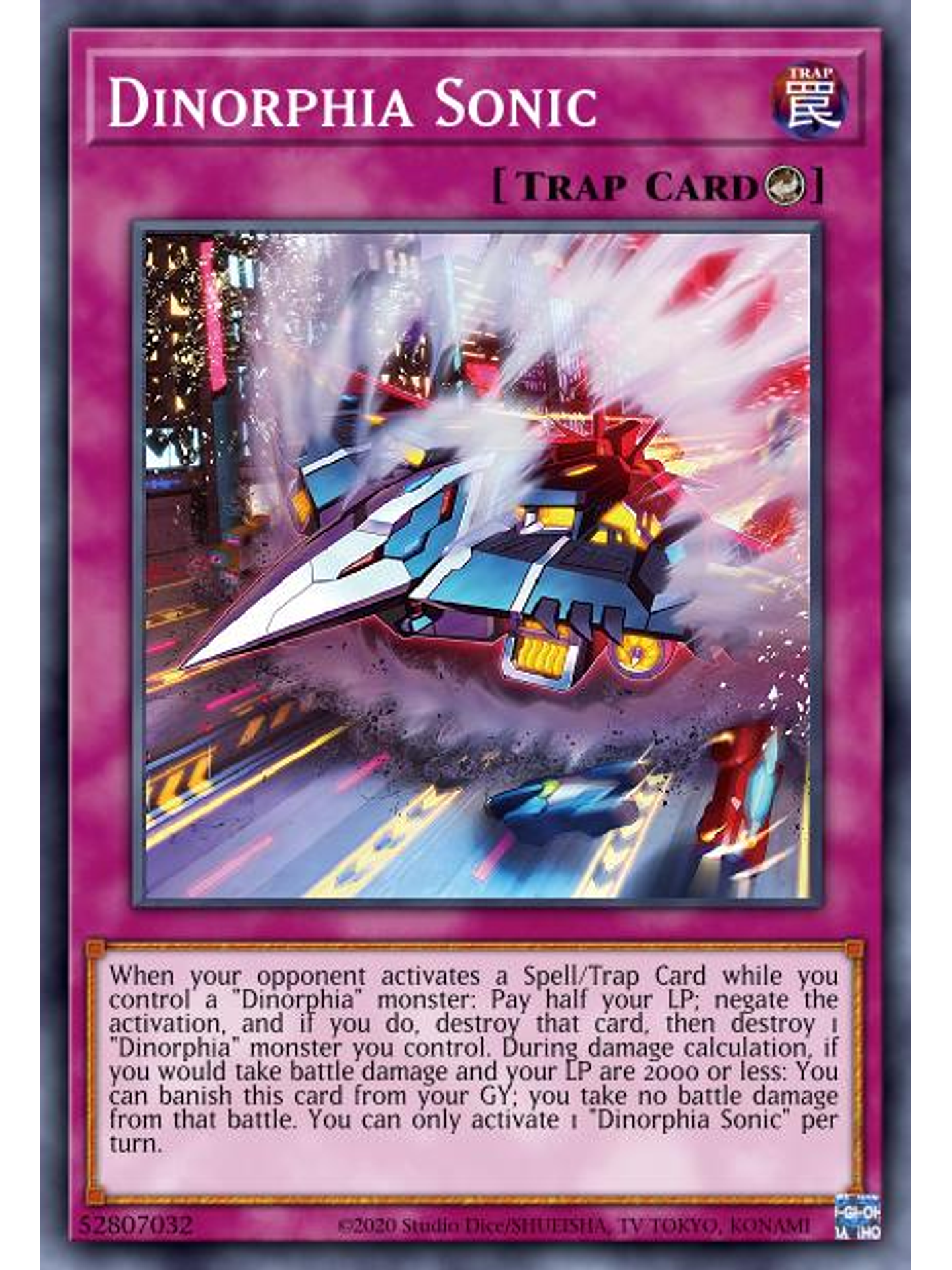 Dinomorphia Sonic - MP23-EN041 - Common 1st Edition 1