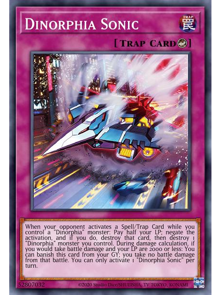 Dinomorphia Sonic - MP23-EN041 - Common 1st Edition 1