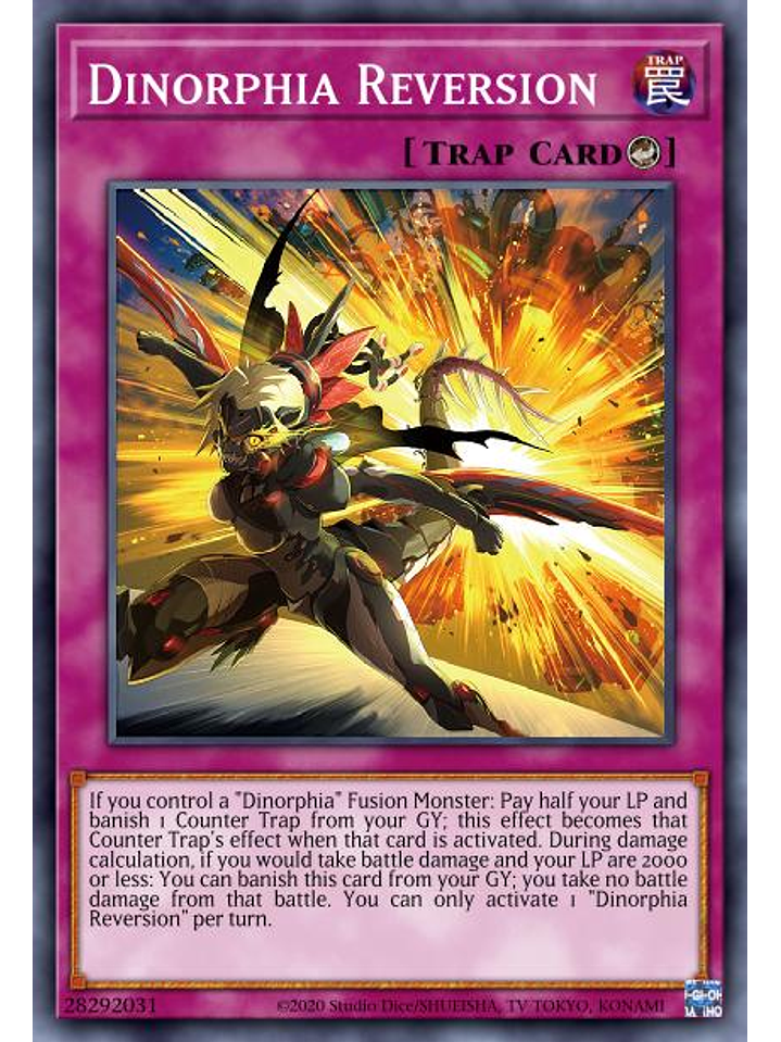 Dinomorphia Reversion - MP23-EN042 - Common 1st Edition 1