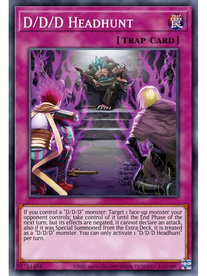 D/D/D Headhunt - MP23-EN043 - Rare 1st Edition 1