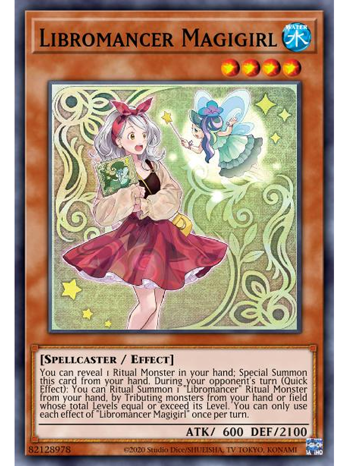 Libromancer Magigirl - MP23-EN044 - Common 1st Edition 1