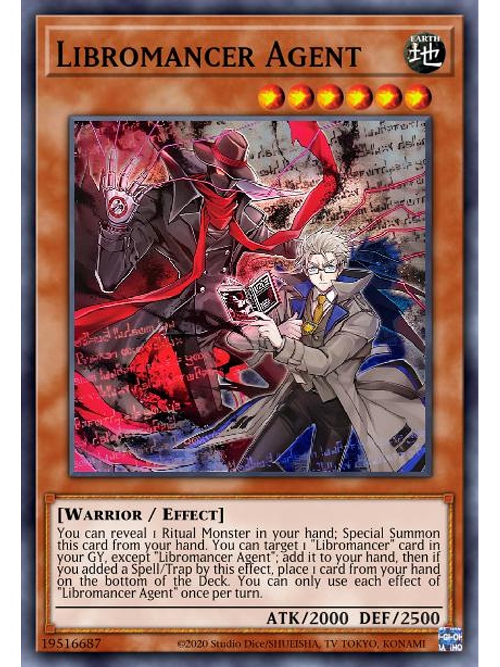 Libromancer Agent - MP23-EN045 - Common 1st Edition 1