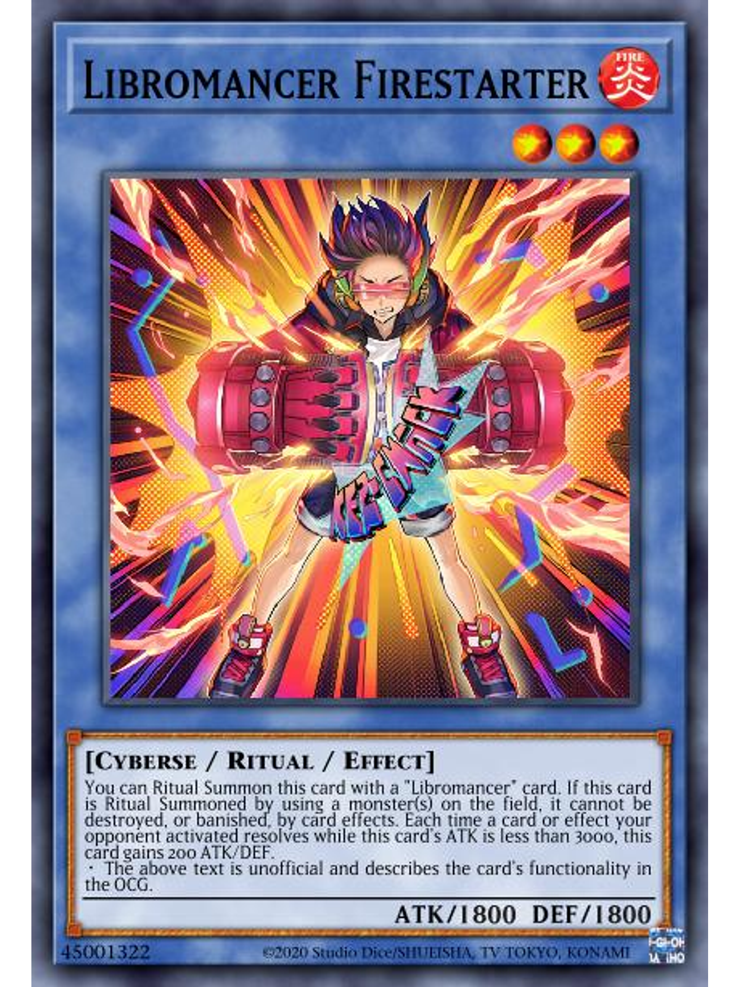 Libromancer Firestarter - MP23-EN046 - Common 1st Edition 1