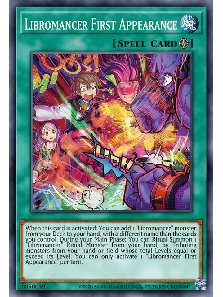 Libromancer First Appearance - MP23-EN048 - Common 1st Edition 1