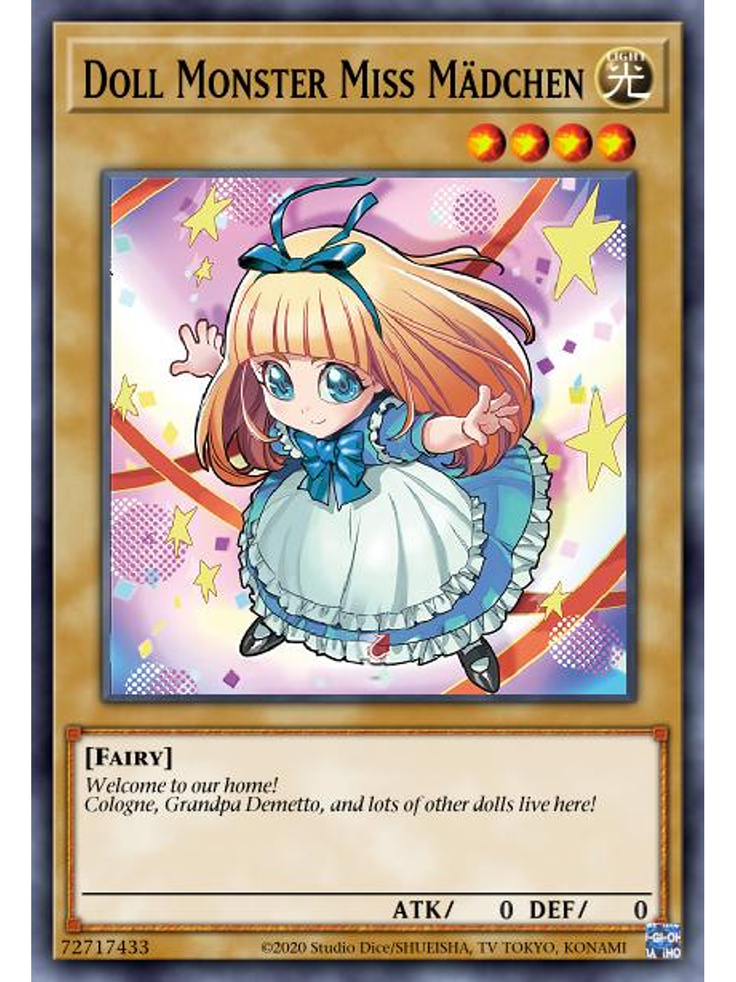 Doll Monster Miss Mädchen - MP23-EN051 - Super Rare 1st Edition 1