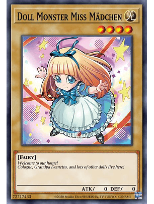 Doll Monster Miss Mädchen - MP23-EN051 - Super Rare 1st Edition