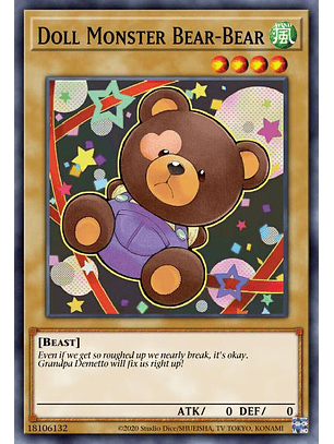 Doll Monster Bear-Bear - MP23-EN052 - Super Rare 1st Edition