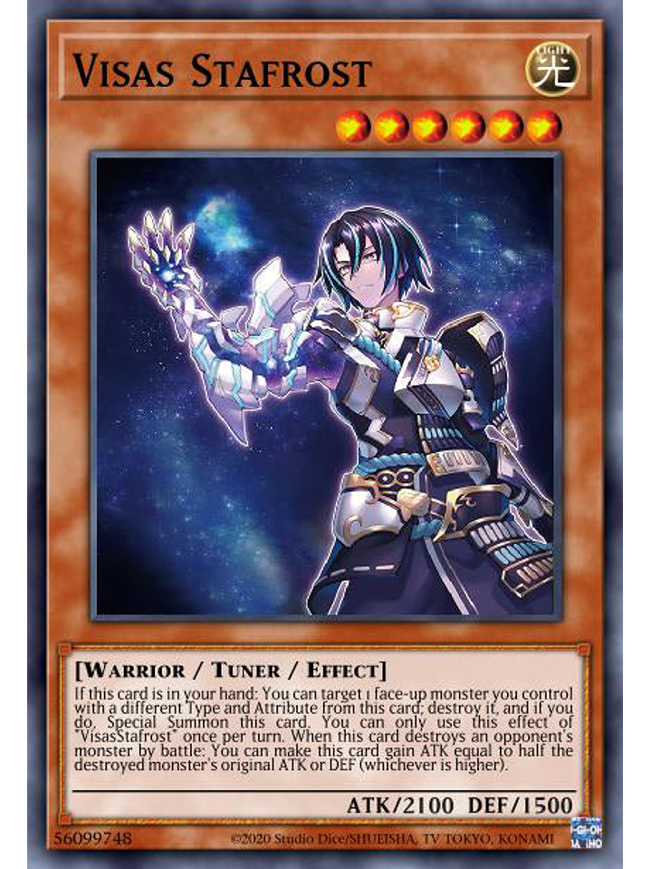 Visas Starfrost - MP23-EN064 - Prismatic Secret Rare 1st Edition 1