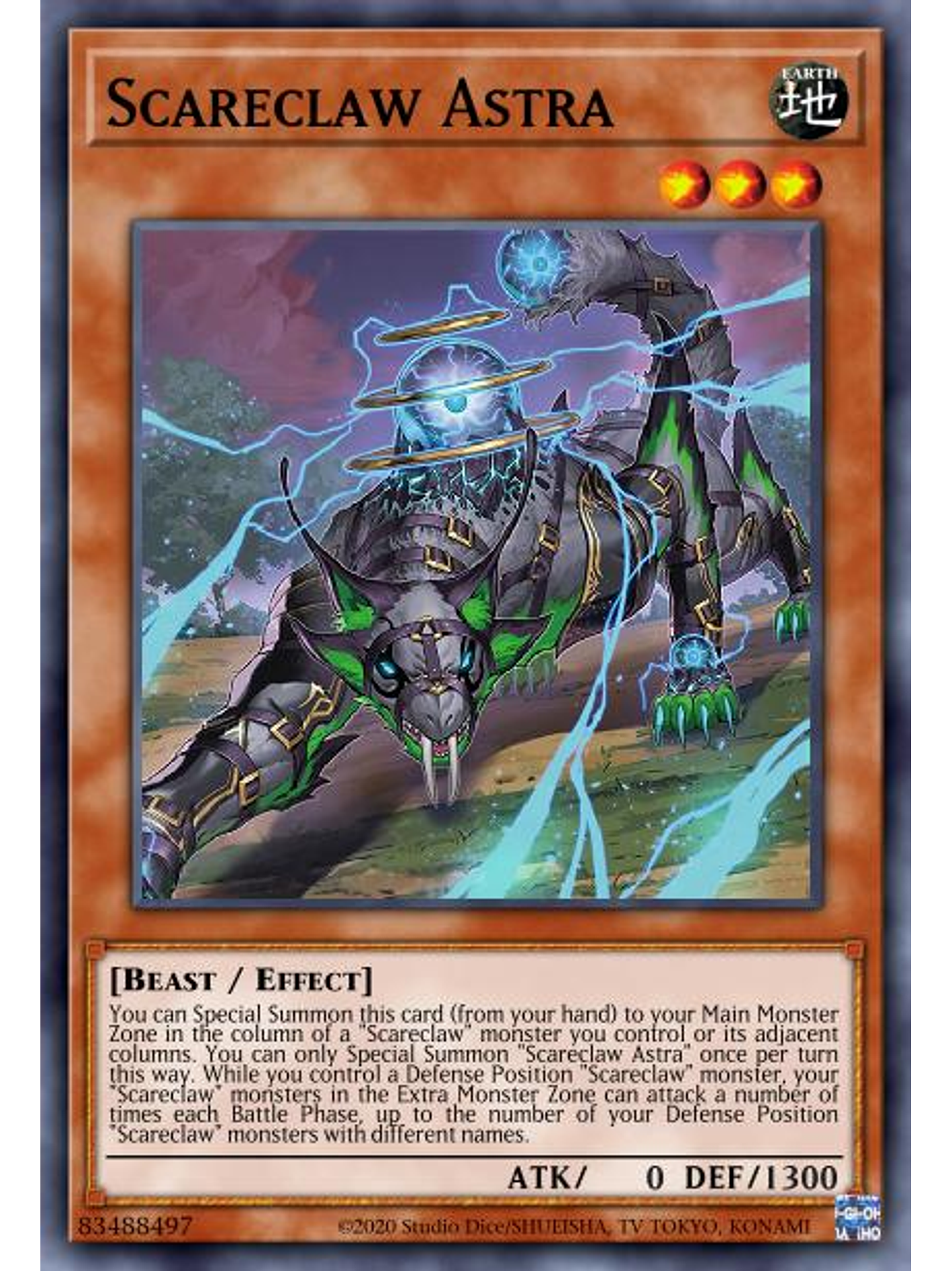 Scareclaw Astra - MP23-EN065 - Common 1st Edition 1