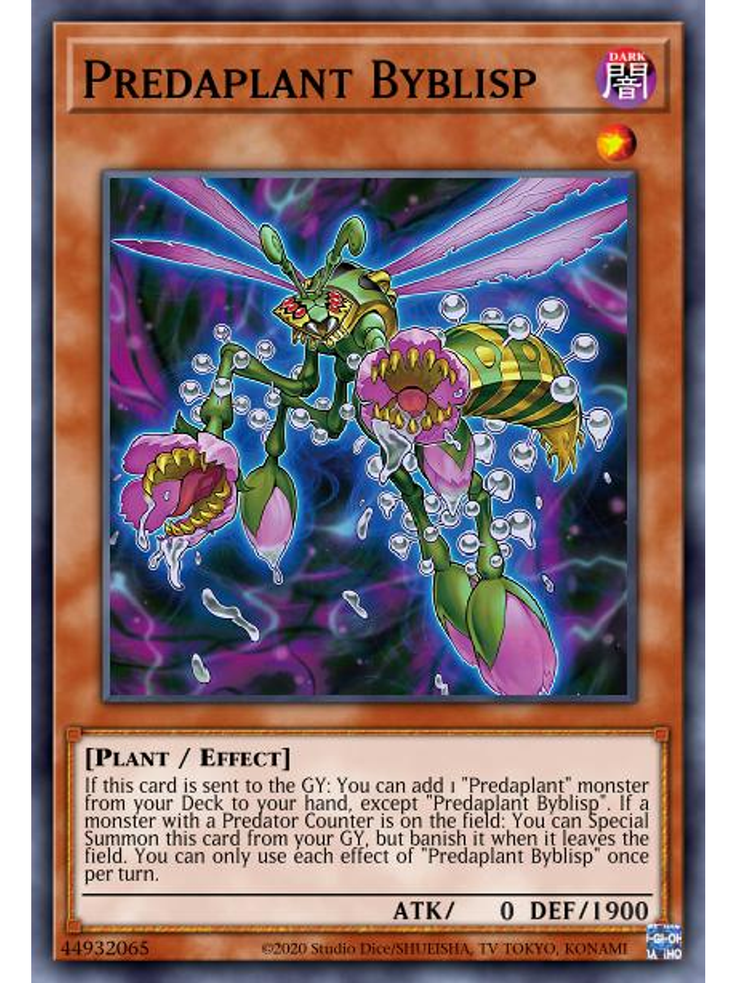 Predaplant Byblisp - MP23-EN069 - Common 1st Edition 1