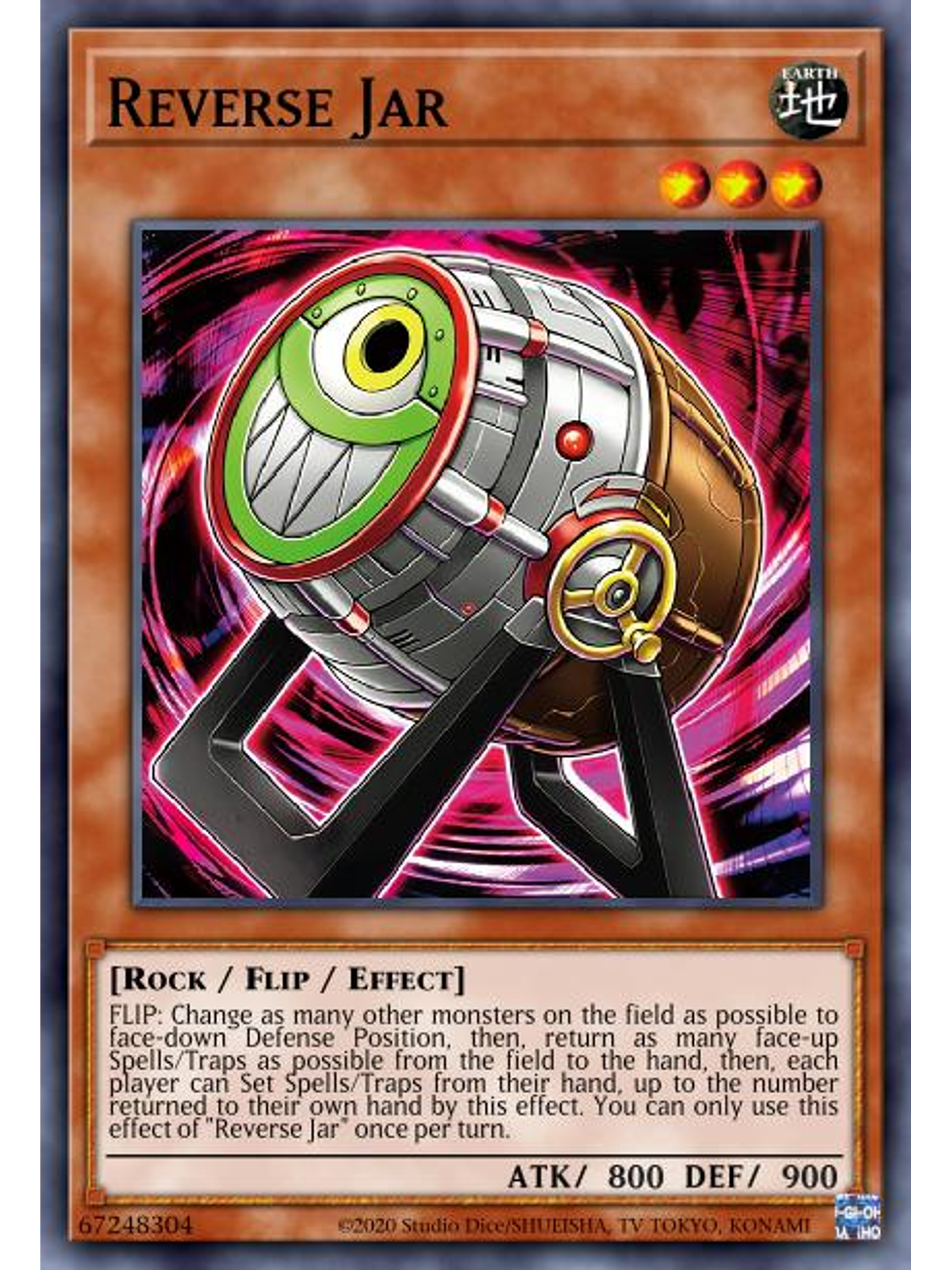 Reverse Jar - MP23-EN077 - Rare 1st Edition 1