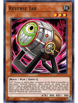 Reverse Jar - MP23-EN077 - Rare 1st Edition