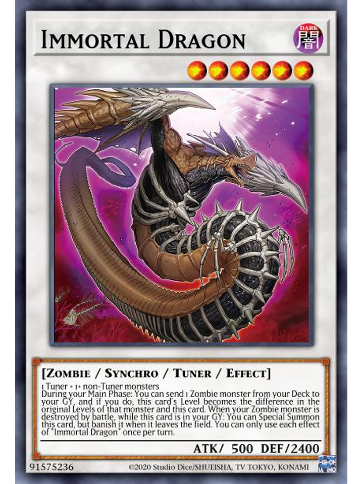 Immortal Dragon - MP23-EN085 - Ultra Rare 1st Edition 1