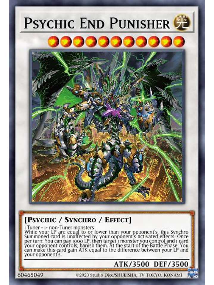Psychic End Punisher - MP23-EN086 - Prismatic Secret Rare 1st Edition 1