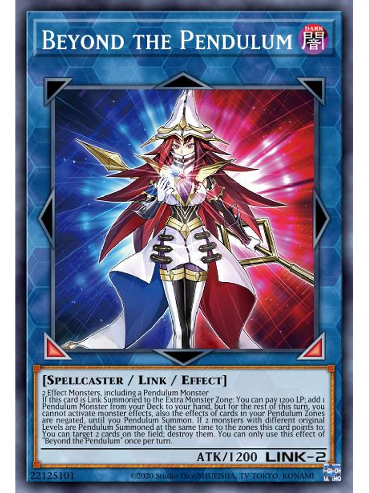 Beyond the Pendulum - MP23-EN087 - Prismatic Secret Rare 1st Edition 1