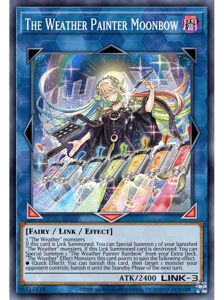 The Weather Painter Moonbow - MP23-EN089 - Super Rare 1st Edition 1