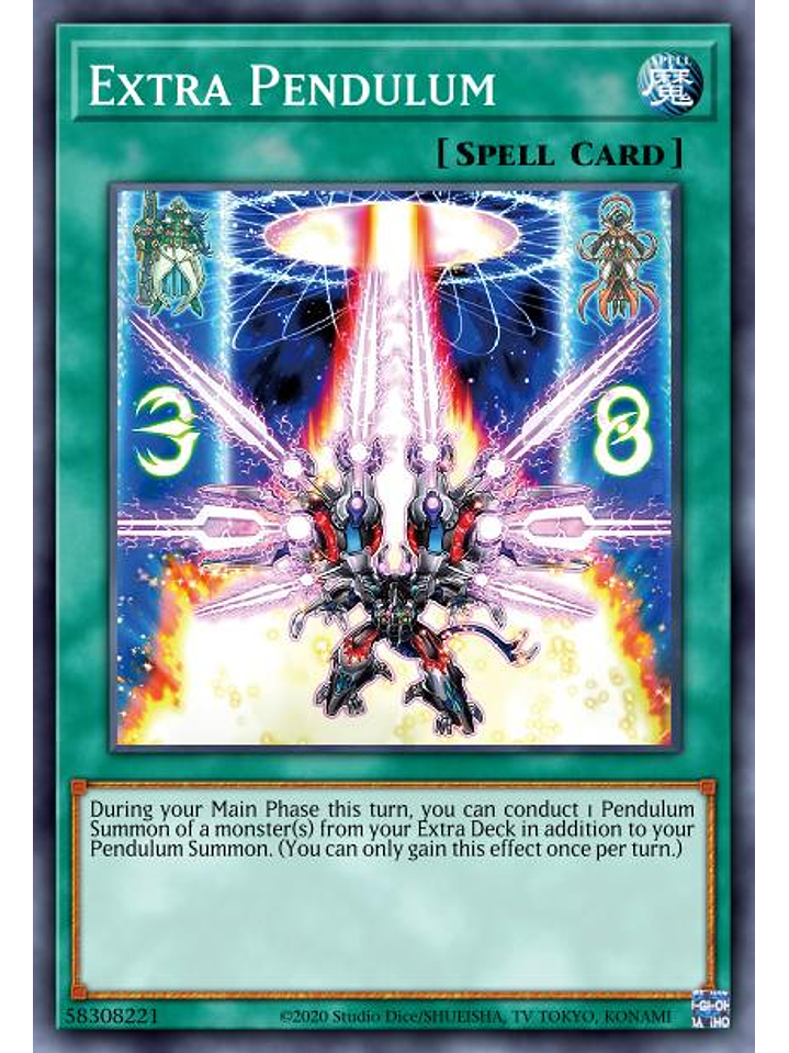 Extra Pendulum - MP23-EN090 - Rare 1st Edition 1