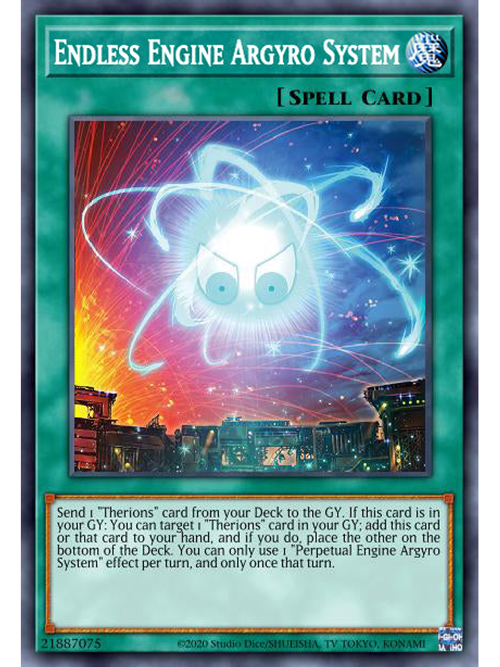 Endless Engine Argyro System - MP23-EN092 - Rare 1st Edition 1