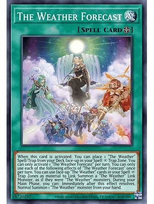 The Weather Forecast - MP23-EN099 - Common 1st Edition