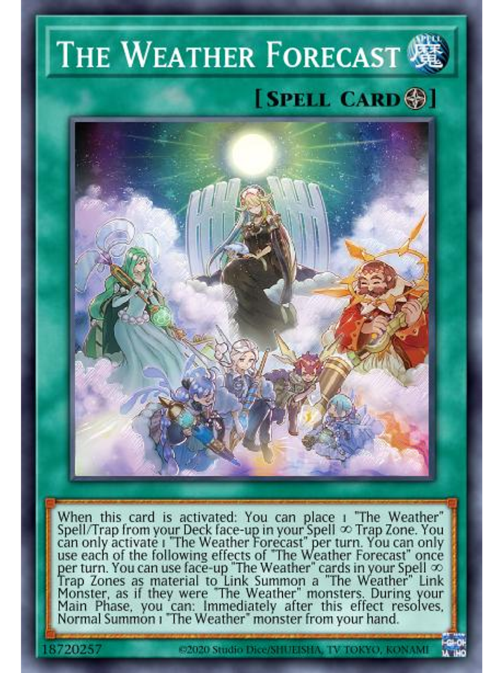 The Weather Forecast - MP23-EN099 - Common 1st Edition 1