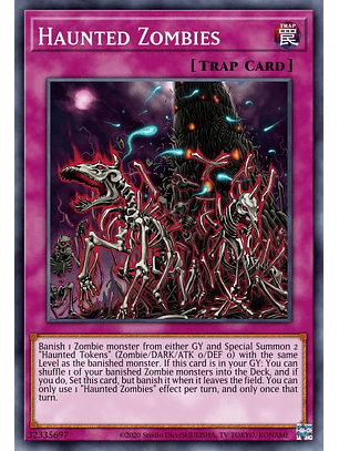 Haunted Zombies - MP23-EN106 - Common 1st Edition