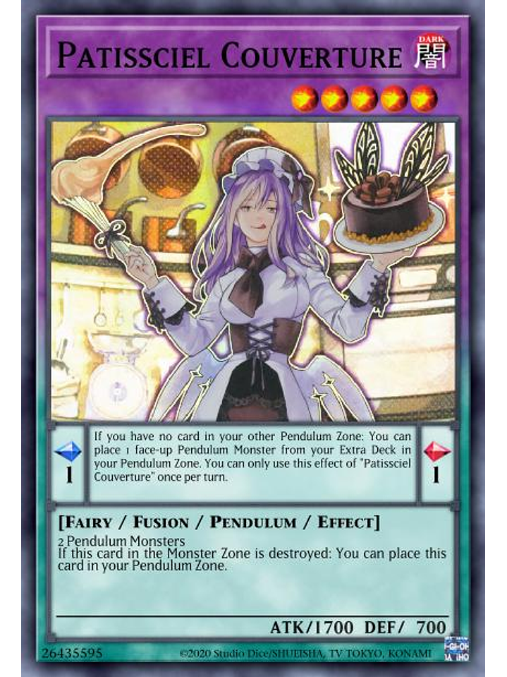 Patissciel Couverture - MP23-EN110 - Ultra Rare 1st Edition 1