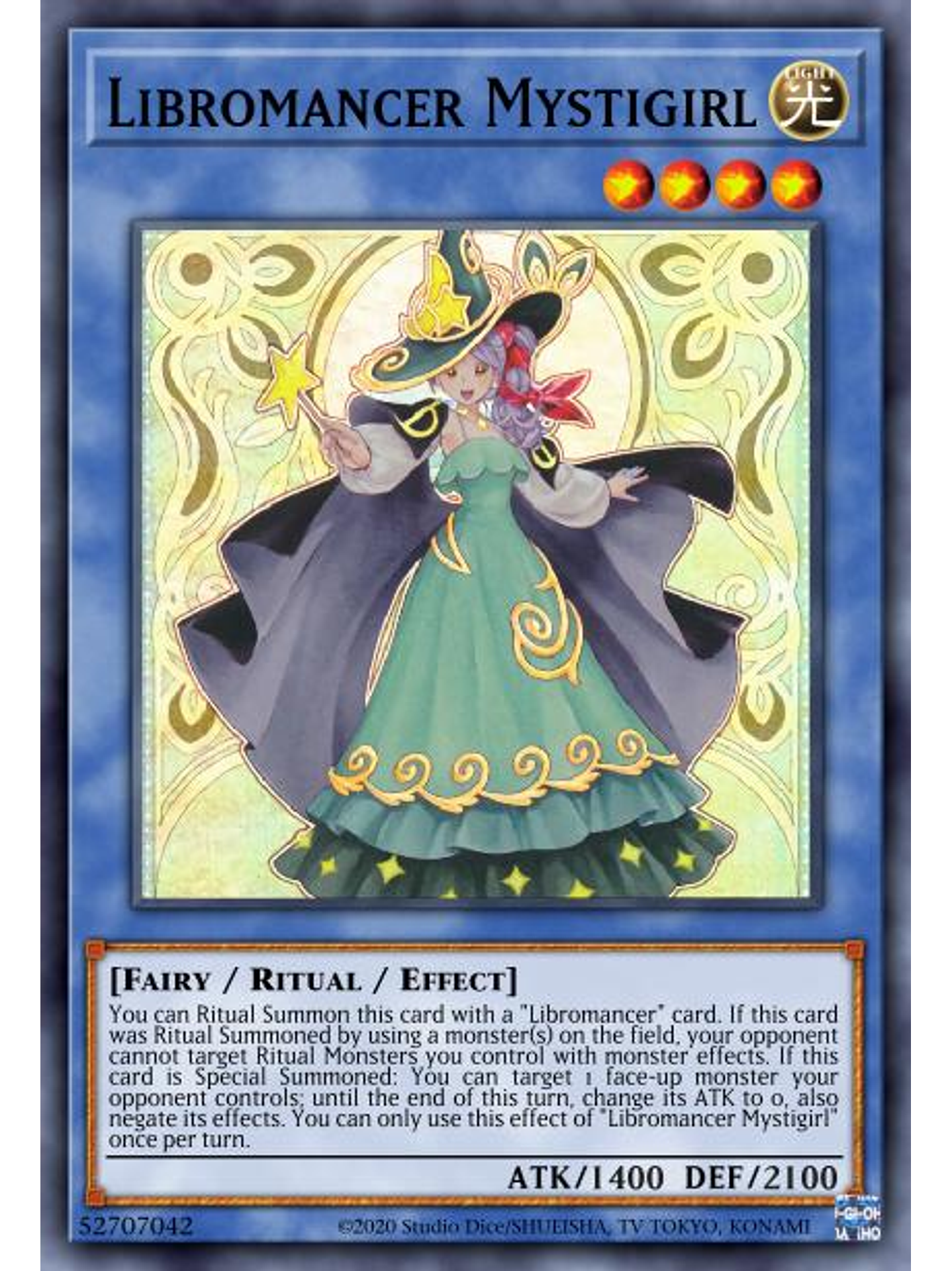 Libromancer Mystigirl - MP23-EN111 - Common 1st Edition 1