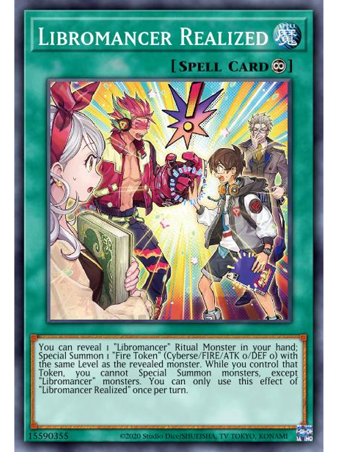 Libromancer Realized - MP23-EN113 - Common 1st Edition 1