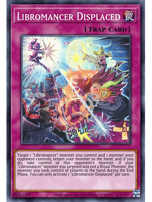 Libromancer Displaced - MP23-EN115 - Common 1st Edition