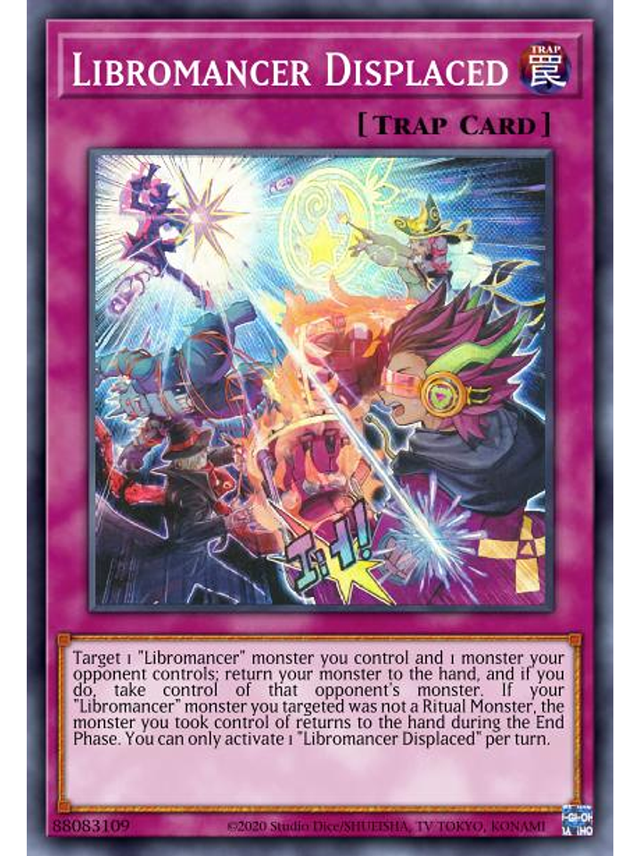 Libromancer Displaced - MP23-EN115 - Common 1st Edition 1