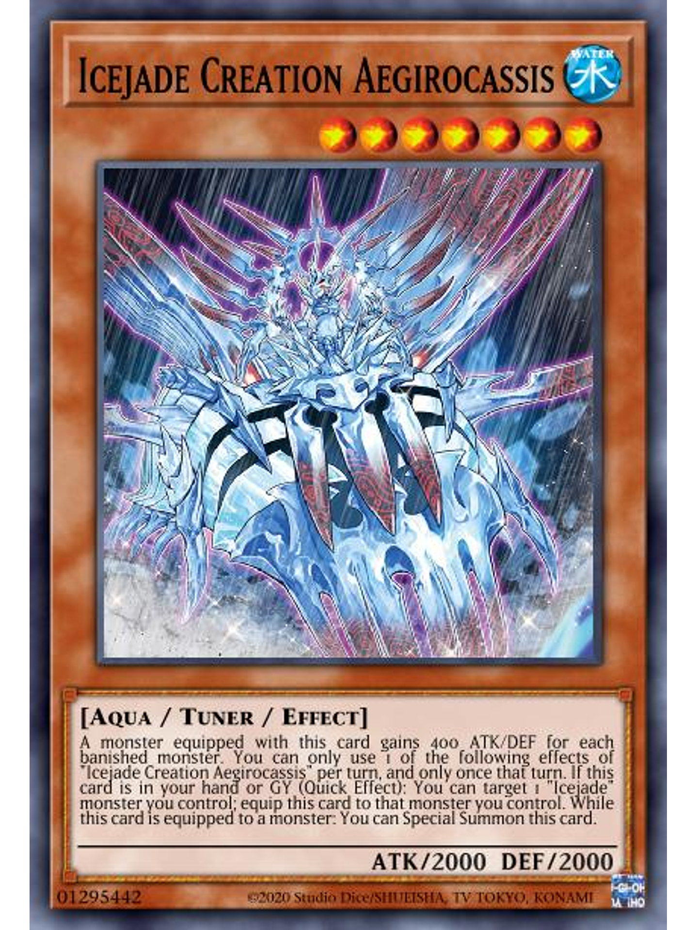 Icejade Creation Aegirocassis - MP23-EN121 - Common 1st Edition 1