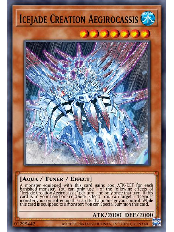 Icejade Creation Aegirocassis - MP23-EN121 - Common 1st Edition 1